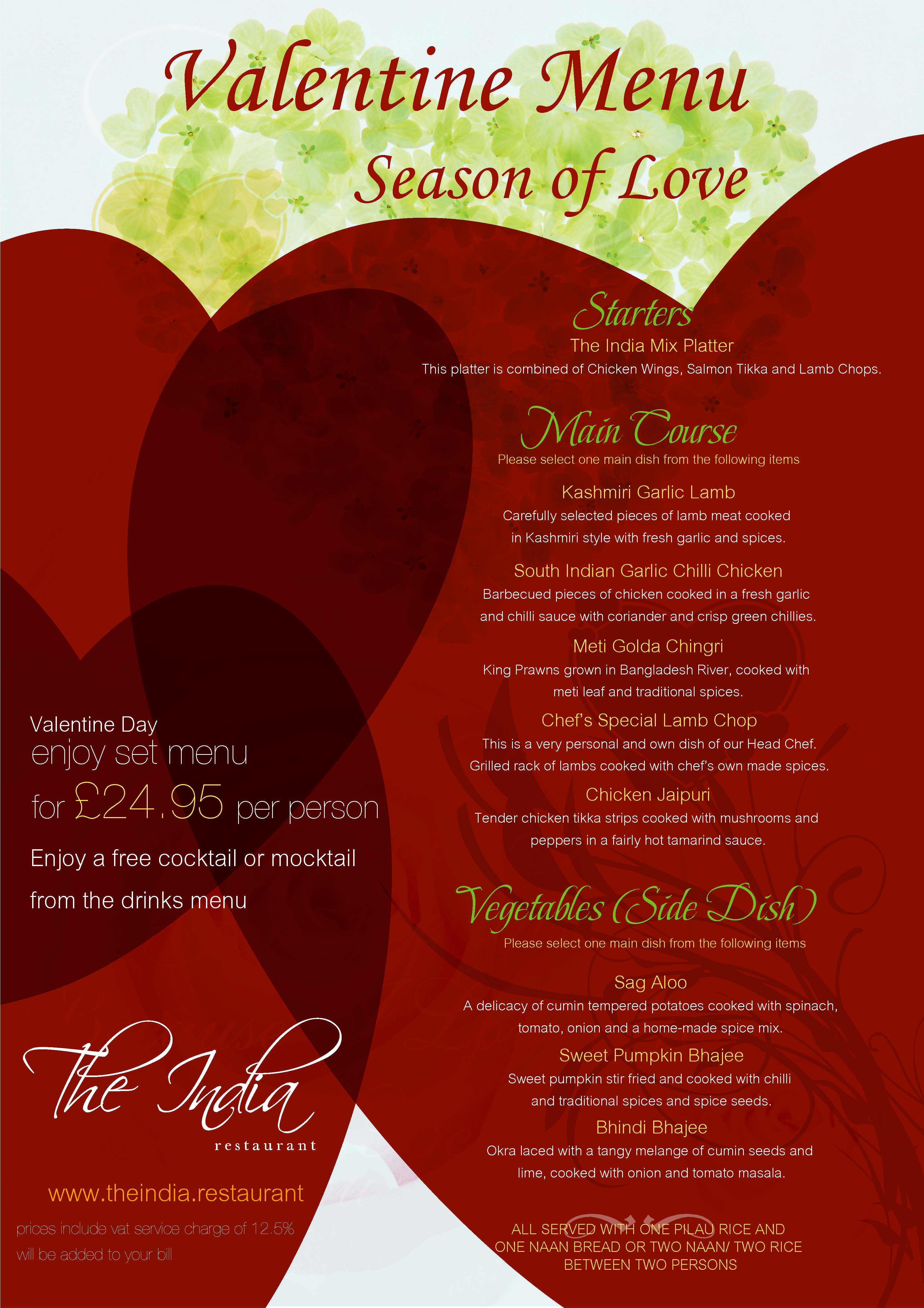 valentine's day 2017 | the india restaurant, cannon street, london valentine's day 2017 | the india restaurant, cannon street, london