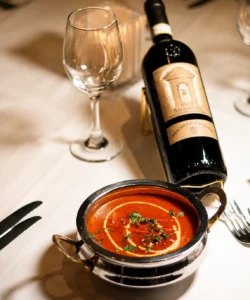 Chicken tikka masala at The India restaurant near Cannon Street