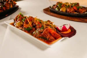 Indian takeaway near me from The India Cannon Street butter chicken box