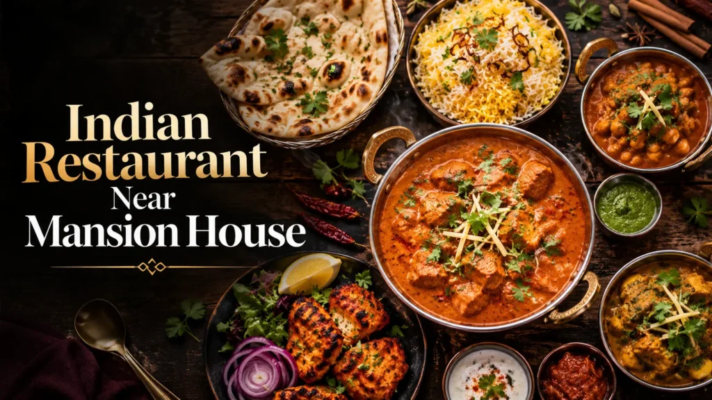 Indian Restaurant Near Mansion House